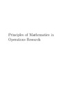 Kandiller L.  Principles of Mathematics in Operations Research