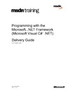 Guide D.  MSDN Training Programming.NET Framework with C#