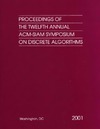 Proceeding of the 12th annual ACM-SIAM symposium on discrete algorithms (SIAM 2001)