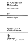 Campillo A., Dold A., Eckman B.  Algebroid curves in positive characteristic