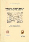 Vel&#225;zquez .  MEMORIA DE LA FIEBRE AMARILLA SUFRIDA EN LIMA EL A&#209;O 1868