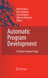 Danvy O., Mairson H., Henglein F.  Automatic Program Development: A Tribute to Robert Paige