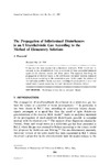 Frezzotti  A.  The Propagation of Infinitesimal Disturbances in an Ultrarelativistic Gas According to the Method of Elementary Solutions