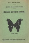 Helffer B., Eskin G., Alinhac S.  Centre de Mathematiques. Seminaire Goulaouic-Schwartz. 1977-1978. Equations aux derivees partielles
