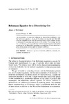 James A. McLennan  Boltzmann Equation for a Dissociating Gas