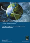 Adomi E.  New Library World. Adapting to change the role and development of the information professional.