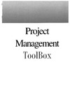 Milosevic D.  Project Management ToolBox: Tools and Techniques for the Practicing Project Manager