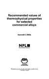 Mills K.  Recommended Values of Thermophysical Properties for Selected Commercial Alloys
