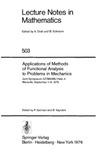Germain P., Nayroles B.  Applications of Methods of Functional Analysis to Problems in Mechanics