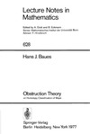 Baues H.  Obstruction theory on homotopy classification of maps