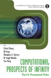 Chong C., Feng Q., Slaman T.  Computational Prospects of Infinity II: Presented Talks (Lecture Notes Series, Institute for Mathematical Sciences, N)