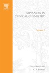 Sobotka H., Stewart C.  Advances in Clinical Chemistry Volume 2