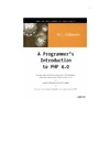 Gilmore W.  A Programmer's Introduction to PHP 4.0