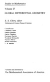 Chern S.  Global differential geometry. Volume 27
