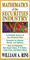 Rini W.  Mathematics of the Securities Industry