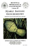 Valley J., Cole D.  Stable Isotope Geochemistry