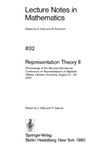 Dlab V., Gabriel P.  Representation Theory II