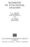 Brown A., Page A.  Elements of functional analysis