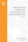 Emeleus H., Sharpe A.  Advances in Inorganic Chemistry and Radiochemistry, Volume 13