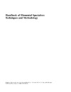 Cornelis R., Caruso J., Crews H.  Handbook of Elemental Speciation I: Techniques and Methodology