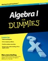Sterling M.  Algebra I For Dummies (For Dummies (Math & Science))