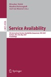 Malek M., Reitenspieb M., Moorsel A.  Service Availability: 4th International Service Availability Symposium, ISAS 2007, Durham, NH, USA, May 21-22, 2007, Proceedings (Lecture Notes in Computer ... Applications, incl. Internet Web, and HCI)
