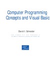 Schneider D.  Computer Programming Concepts and Visual Basic