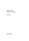Smith P. — An Introduction to Godel's Theorems