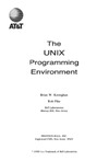 Kernighan W.P., Pike R.  Unix Programming Environment