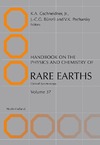 Gschneidner K., Bunzli J., Pecharsky V.  Handbook on the Physics and Chemistry of Rare Earths, Volume 37: Optical Spectroscopy (Handbook on the Physics and Chemistry of Rare Earths)