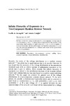 Lucilla de Arcangelis, Antonio Coniglio  Infinite Hierarchy of Exponents in a Two-Component Random Resistor Network