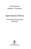 O. Christensen  Approximation Theory