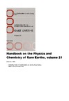 Lemm J.M.  Handbook on the Physics and Chemistry of Rare Earths. vol.21