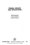 Hazewinkel M.  Formal groups and applications