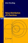 Steuding J.  Value-Distribution of L-Functions (Lecture Notes in Mathematics 1877)