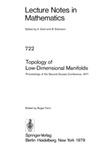 Fenn R. (ed.)  Topology of Low-Dimensional Manifolds