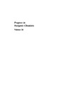 Lippard S.  Progress in Inorganic Chemistry, Volume 34