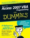 Stockman J., Simpson A.  Access 2007 VBA Programming For Dummies