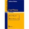 Pohlers W.  Proof Theory. An Introduction