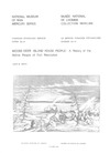 SMITH D.M.  MOOSE-DEER ISLAND HOUSE PEOPLE: A History of the Native People o f Fort Resolution