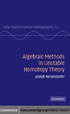 Neisendorfer J.  Algebraic Methods in Unstable Homotopy Theory