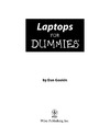 Gookin D.  Laptops For Dummies (For Dummies (Computer/Tech))