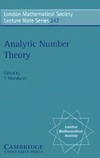 Motohashi Y.  Analytic number theory