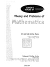 Don E.  Schaum's Outline of Mathematica