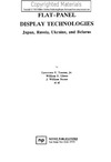 Tannas L., Glenn W., Doane J.  Flat-Panel Display Technologies - Japan, Russia, Ukraine, and Belarus