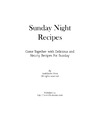 Sunday Night Recipes