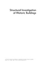 Fischetti D.  Structural Investigation of Historic Buildings: A Case Study Guide to Preservation Technology for Buildings, Bridges, Towers, and Mills