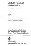 Buchholz W., Feferman S., Pohlers W.  Iterated Inductive Definitions and Subsystems of Analysis