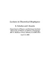Schulten K., Kosztin I.  Lectures in Theoretical Biophysics
