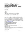 Hall S.H., Hall G.W., McCall J.A.  High-speed digital system design. A handbook of interconnect theory and design practices